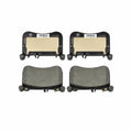 Set of 4 Front Disc Brake Pads for Mercedes-Benz CLS550, E550 (2007–2011) 0074207320