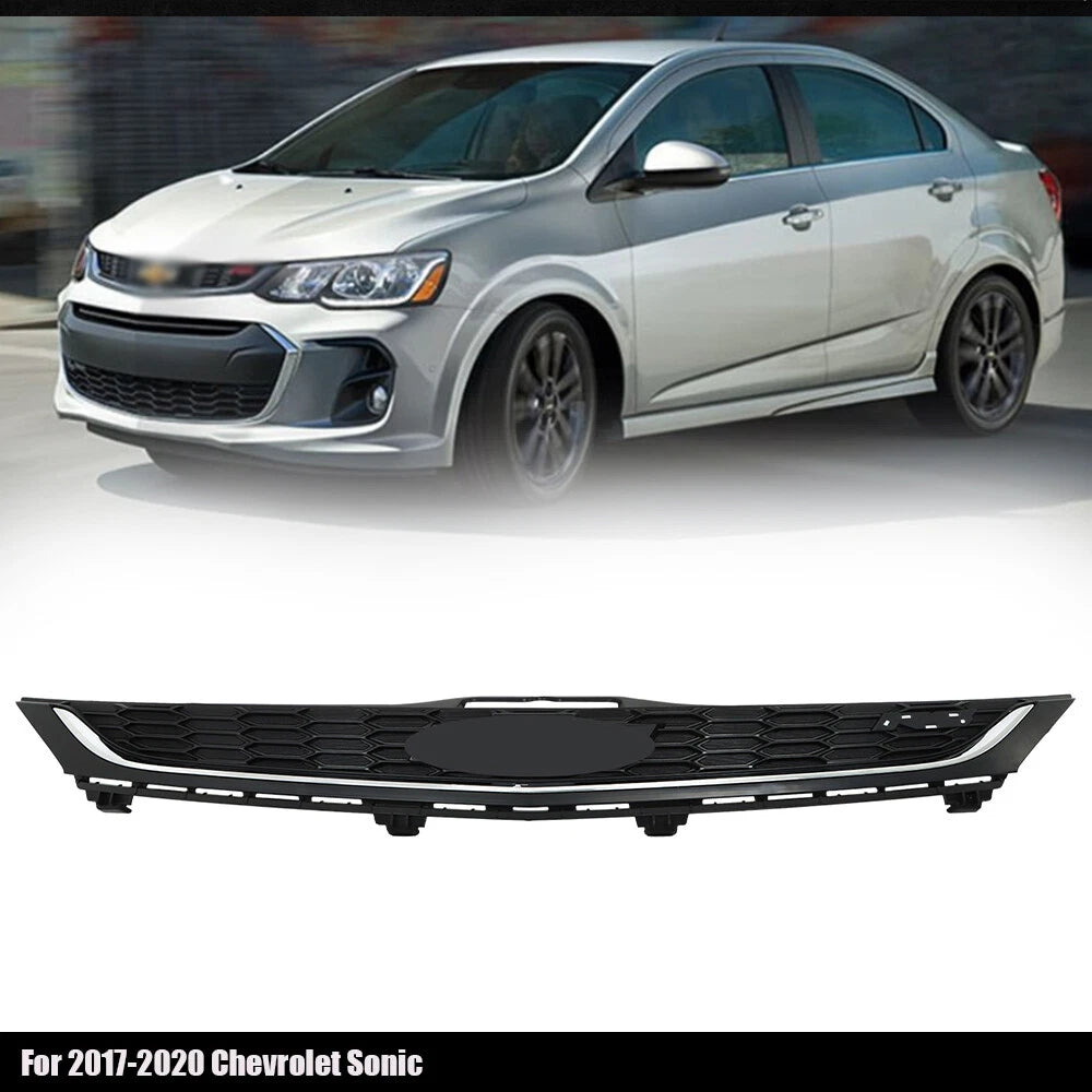 Front Upper Grille Honeycomb for Chevrolet Sonic LT (2017–2020)