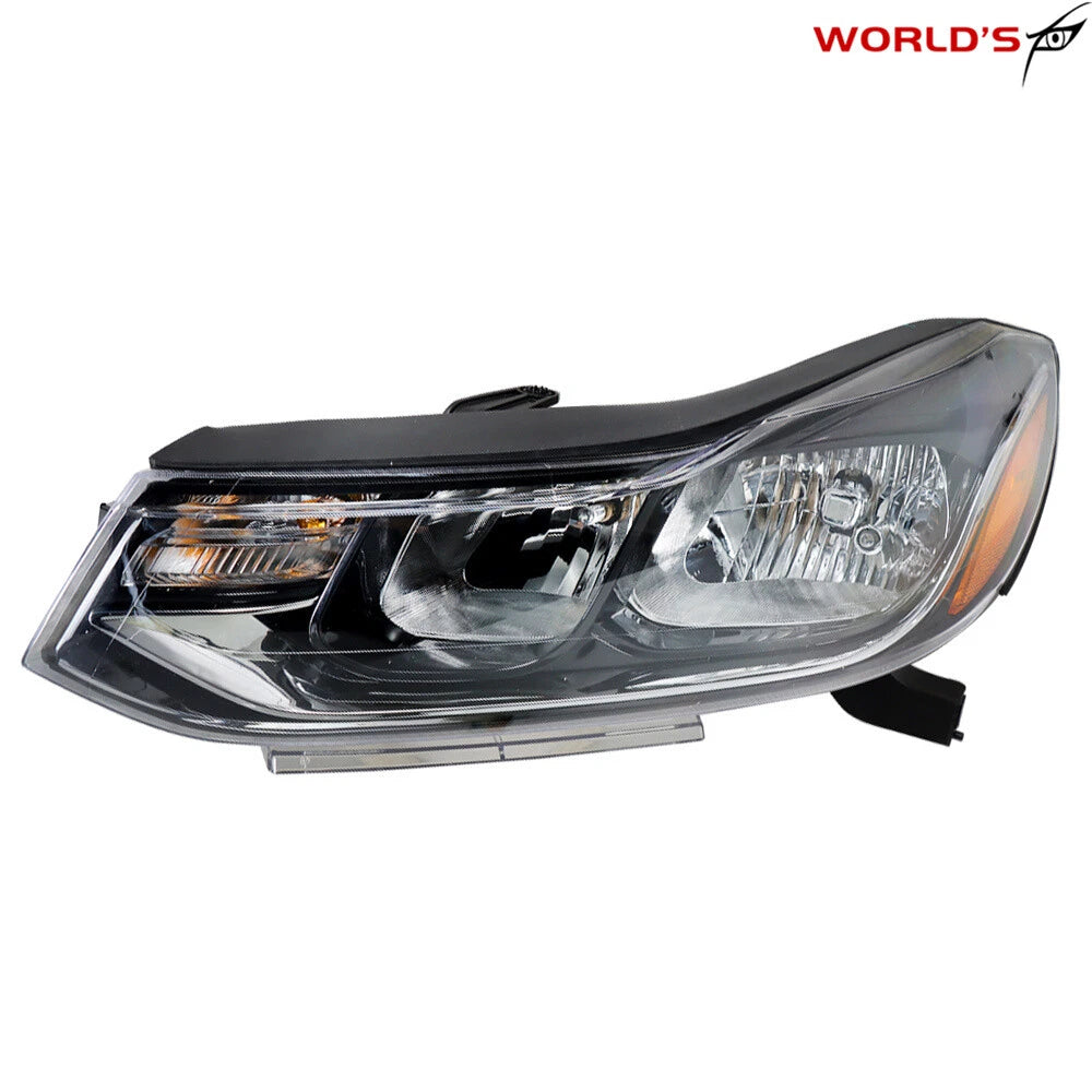 Driver Left Headlight for Chevrolet Trax (2017–2019) Halogen Chrome Housing