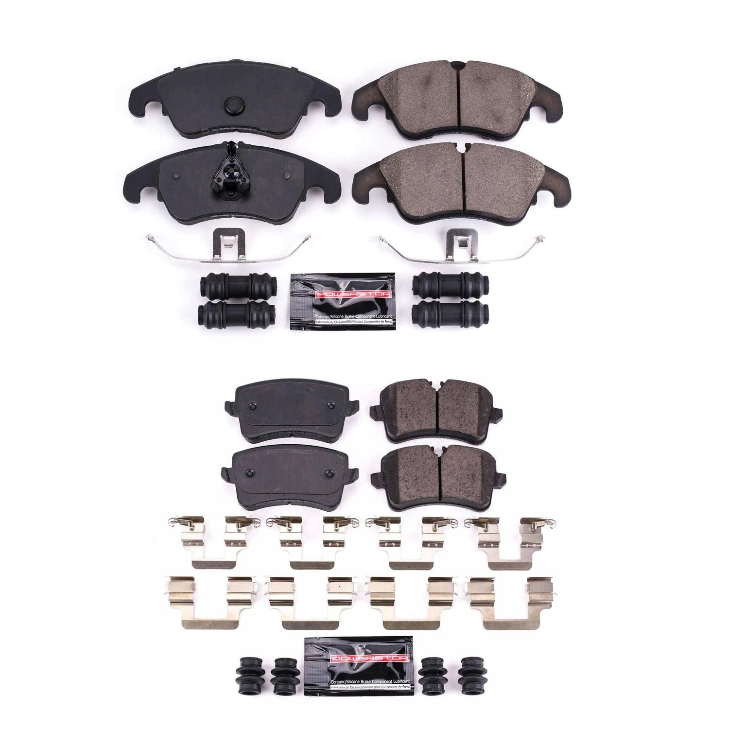 PowerStop Z23 Carbon-Fiber Ceramic Brake Pads Kit for Audi A6