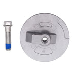 Zinc Anode Flat Trim Tab for MerCruiser Bravo Alpha One Gen II (18-6016, 76214, 76214Q5)