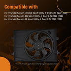 Cooling Fan 240W 7-Blade for Hyundai Tucson Limited SE 2.5L (2022–2023)