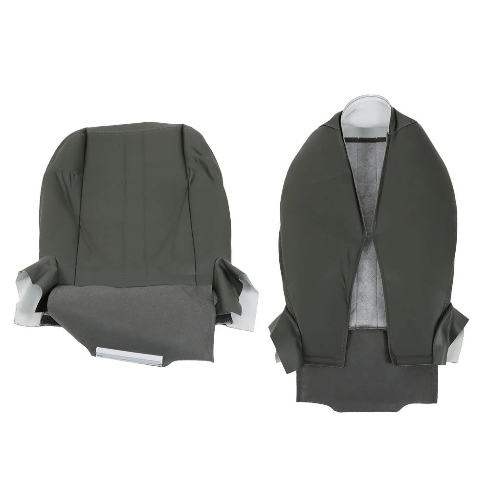 Set of 2 Leather Seat Covers for Chevy Express 1500 2500 Van (2003–2016)