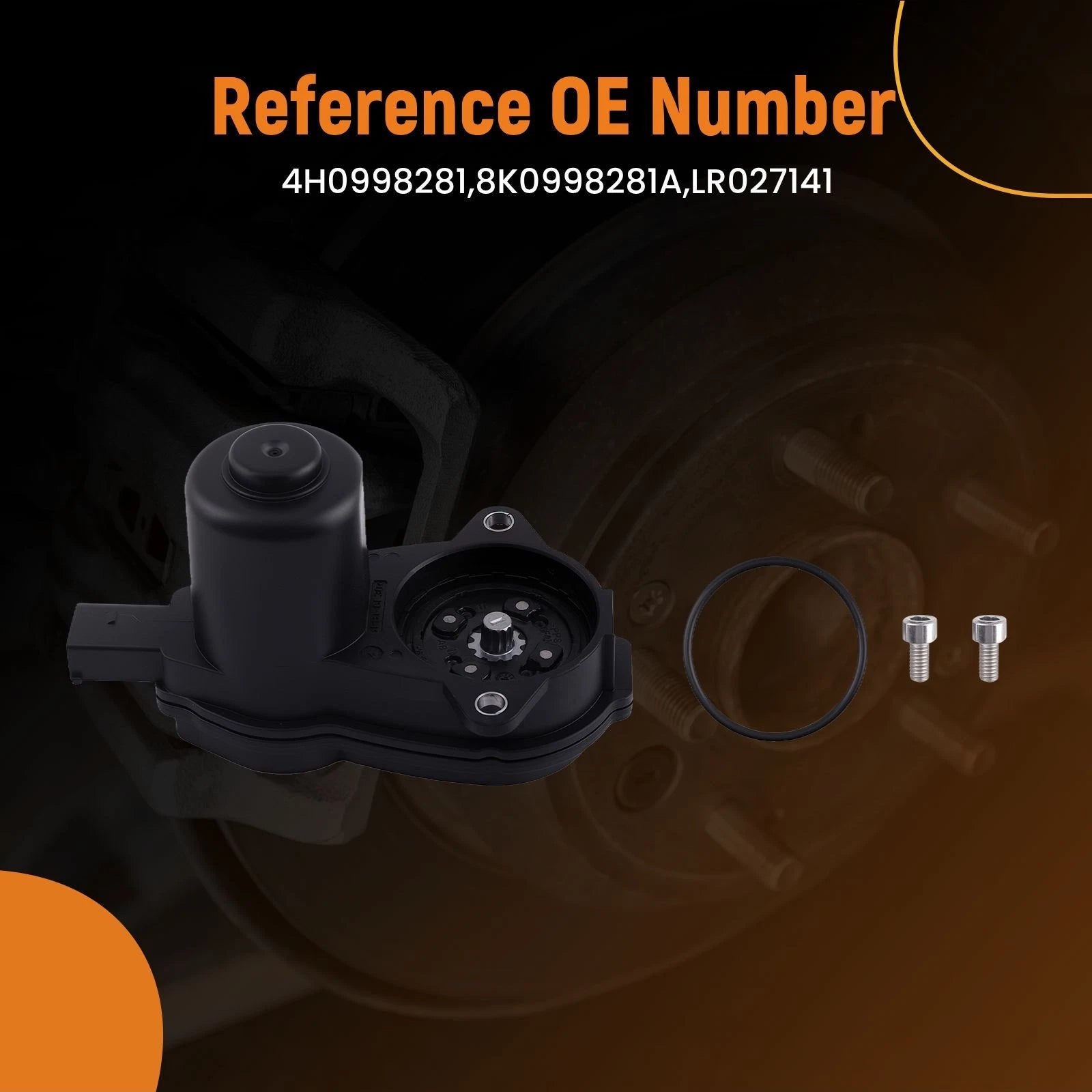 Rear Brake Actuator Motor for Audi A6 A7 A8 RS6 S6 RS7 (2012–2018)