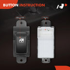Front Right Power Window Switch for Kia Spectra, Spectra5 (2004-2006)