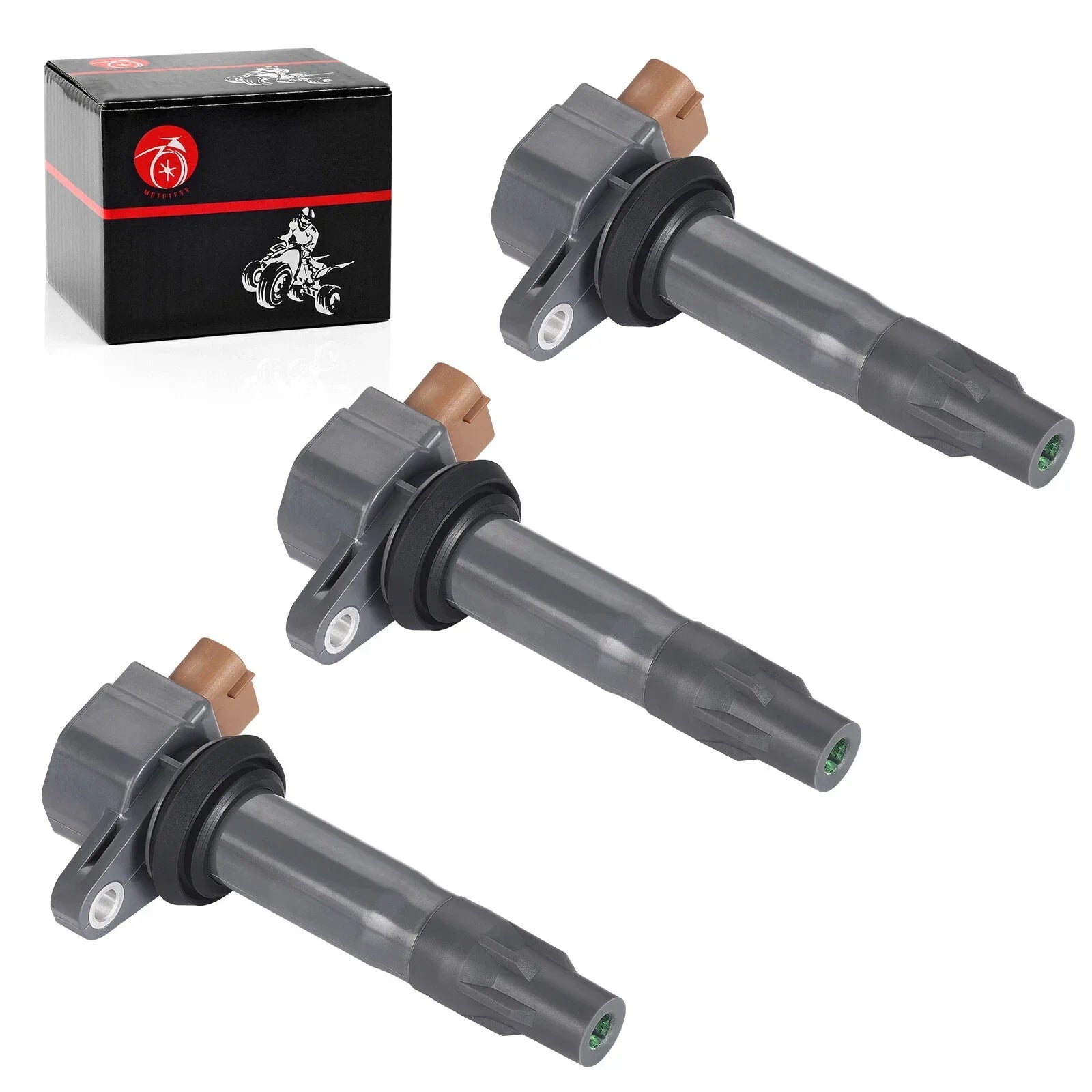 3 x Ignition Coil Stick for Can-Am Maverick X3 Turbo RR (2020–2022)