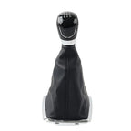 5 x Shift Gear Knob & Leather Dust Boot Cover for Ford Focus Mk2 (2005-2012)