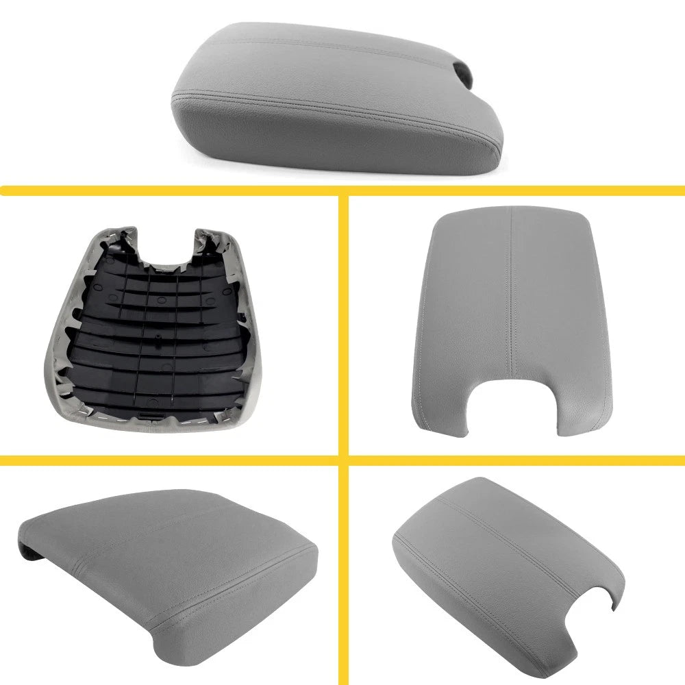 Center Console Lid Armrest Cover for BMW 3 Series E46 (1999–2004)