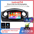 9'' Android Car Stereo Radio Navigation for BMW Mini Cooper (2000-2008)