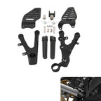 Foot Pegs Footrest Bracket Kit for Yamaha YZF R6 (2006–2016) - Black