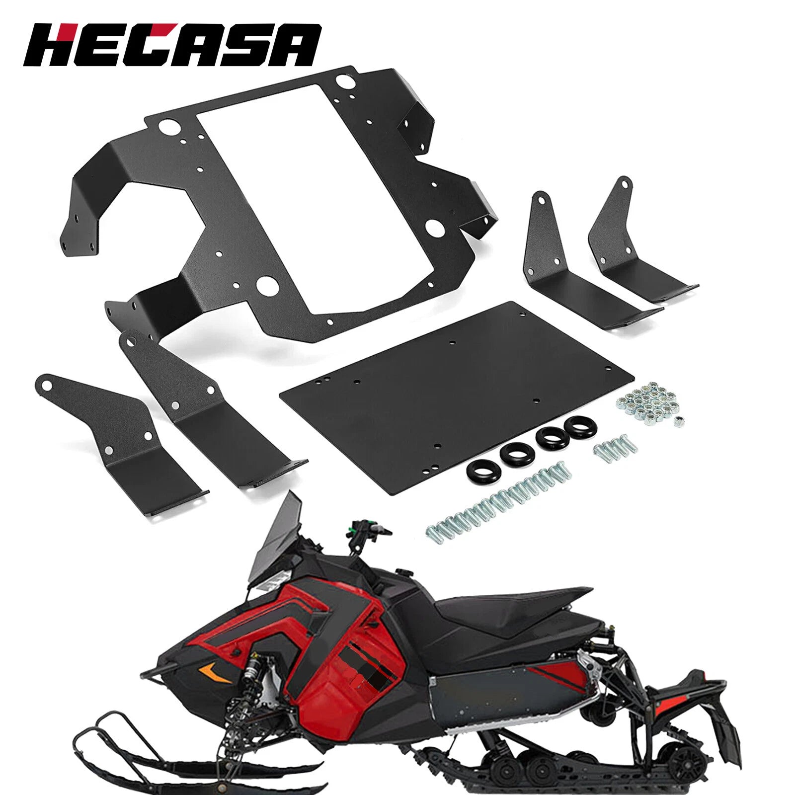 Rear Cargo Tail Rack Platform for Polaris Switchback ProX Axys Rush (2015–2021)