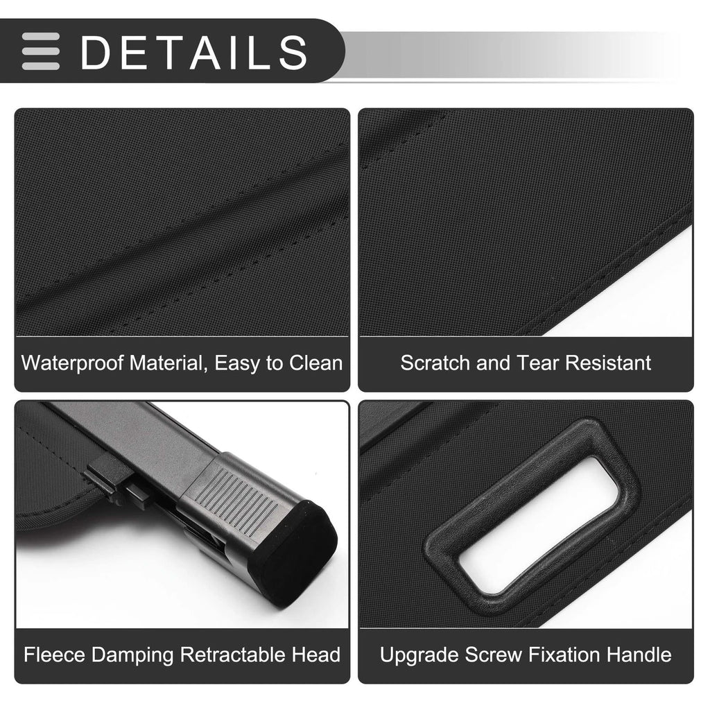 Retractable Cargo Cover for Kia Sorento (2016–2023) - Gloss Black