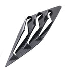Rear Window Side Louver Cover for Honda Jazz (2014–2019) Gloss