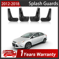 Splash Guards Mud Flaps for Ford Focus (2012–2018) Sedan Front Rear Set of 4