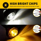 20PCS 3/4" 12V LED Side Marker Lights for Truck Trailer (Year Range)