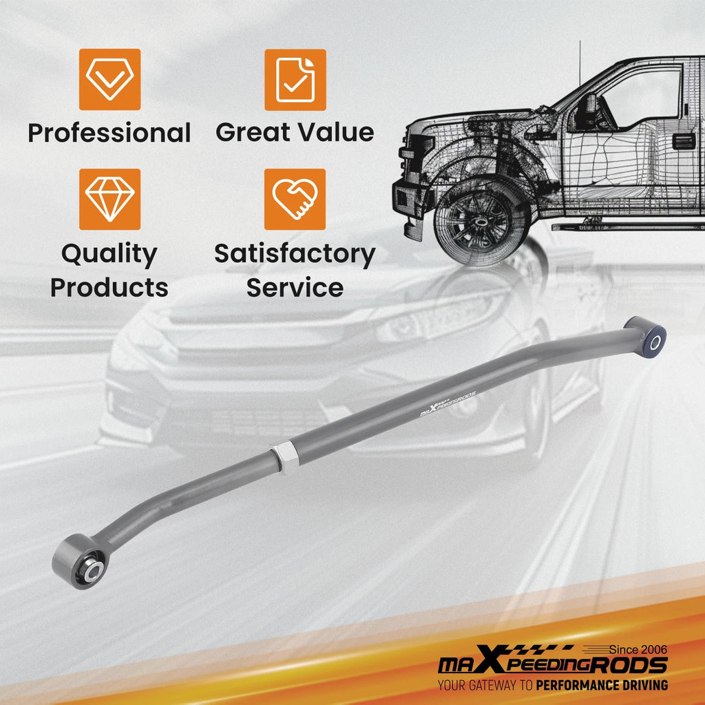 Adjustable Rear Track Bar for Jeep Wrangler TJ (1997–2006) w/1-6" Lift