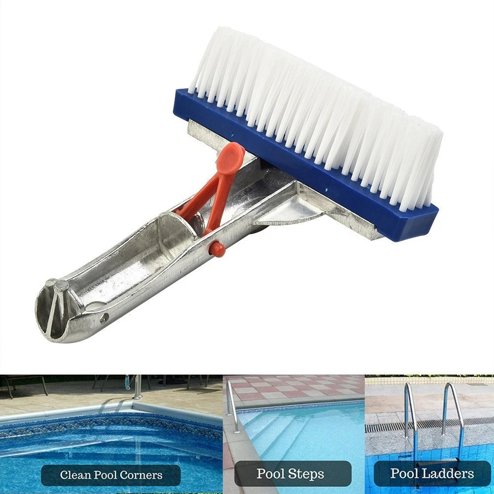 5in Aluminium Pool Brush Head for Professional Grade Cleaning Tool