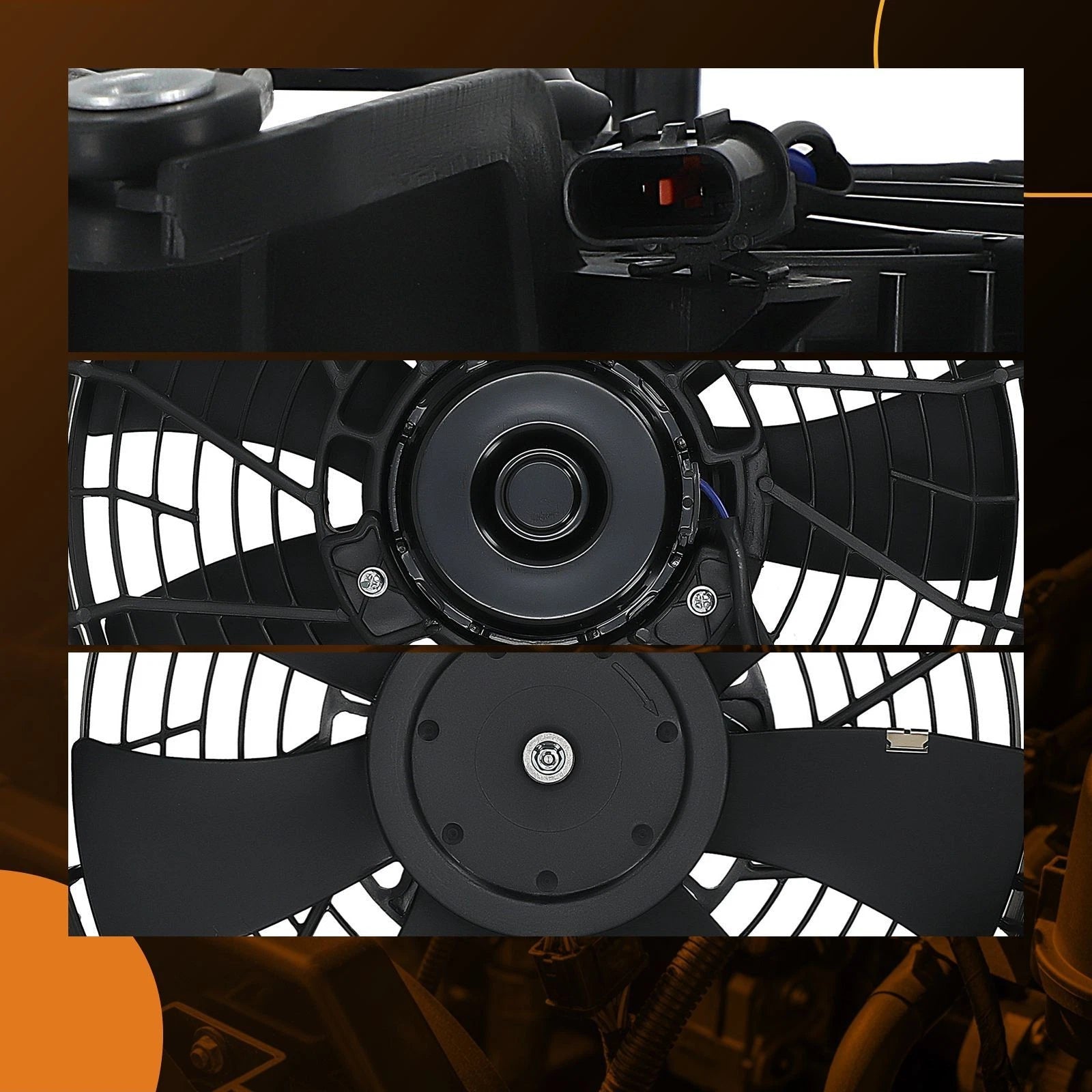 Cooling Fan Assembly for Mitsubishi Montero (2001–2003)