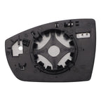 Right Side White Heated Mirror Glass for Ford Galaxy (2006–2015)