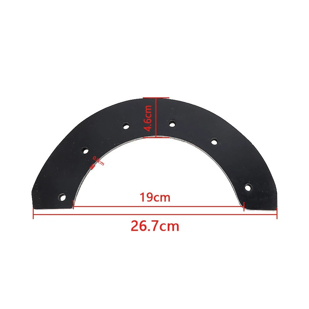 Set of 2 Rubber Paddles for Craftsman Murray Snow Blower (21")