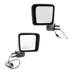 Set of 2 Heated Mirrors for Jeep Wrangler (2014–2023)