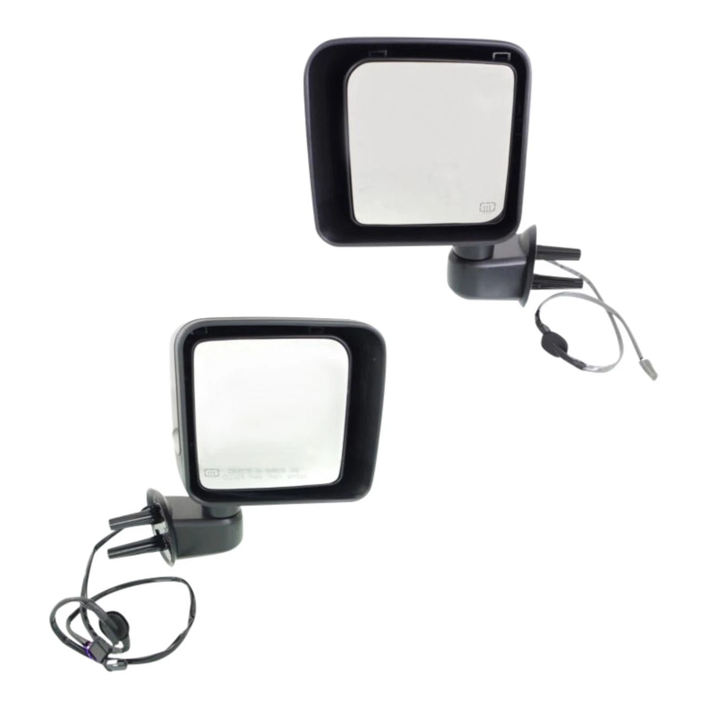 Set of 2 Heated Mirrors for Jeep Wrangler (2014–2023)