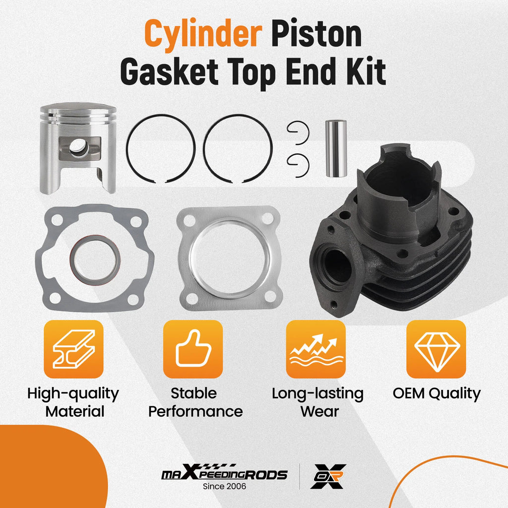 Complete Top End Kit for Honda Spree NQ50 (1984-1987)