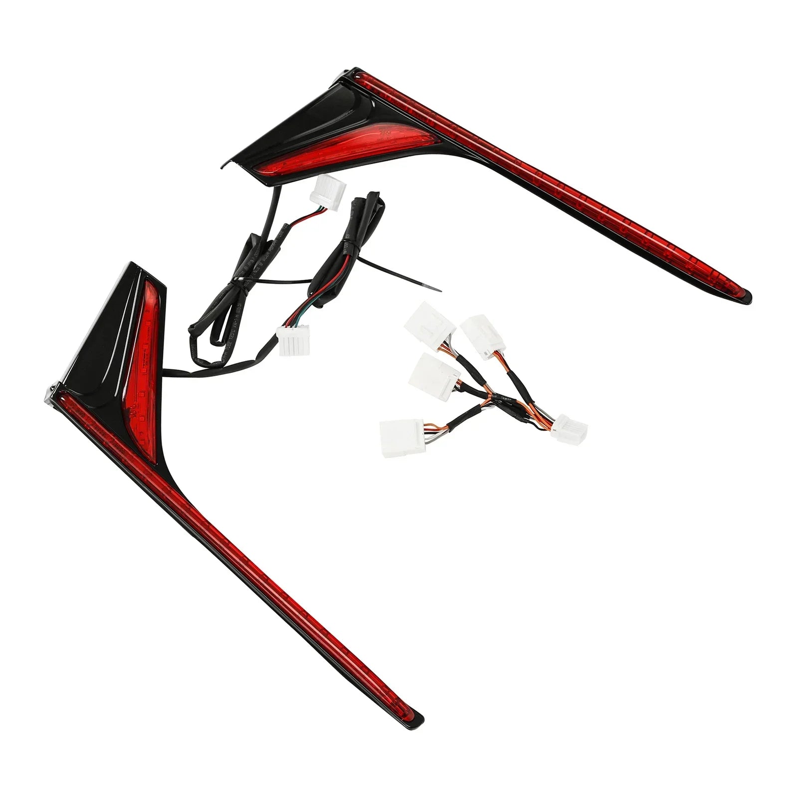 Rear LED Light Strips Red Lens for Honda Goldwing 1800 (2012-2017)