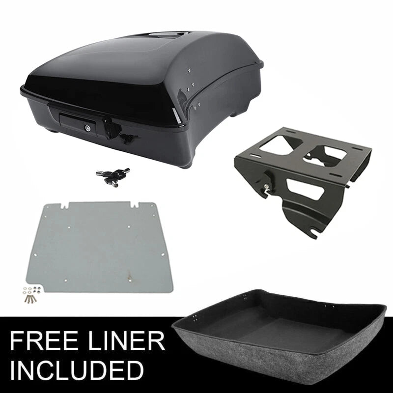 Chopped Trunk Base Plate for Harley Touring Street Glide (2014–2026)