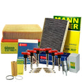 Set of 6 Double Platinum Spark Plugs for Audi BKH