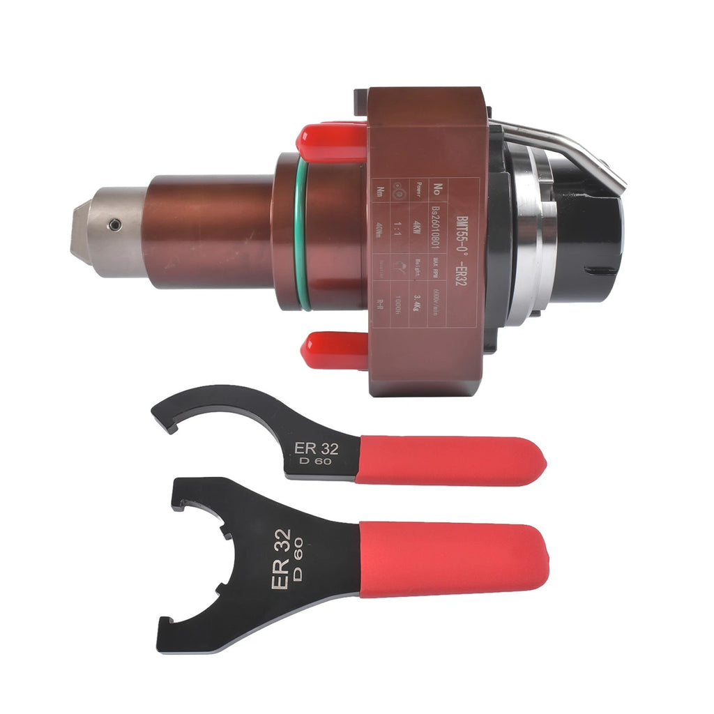 Driven Tool Holder for CNC Milling Machine (BMT55-0°-ER32)