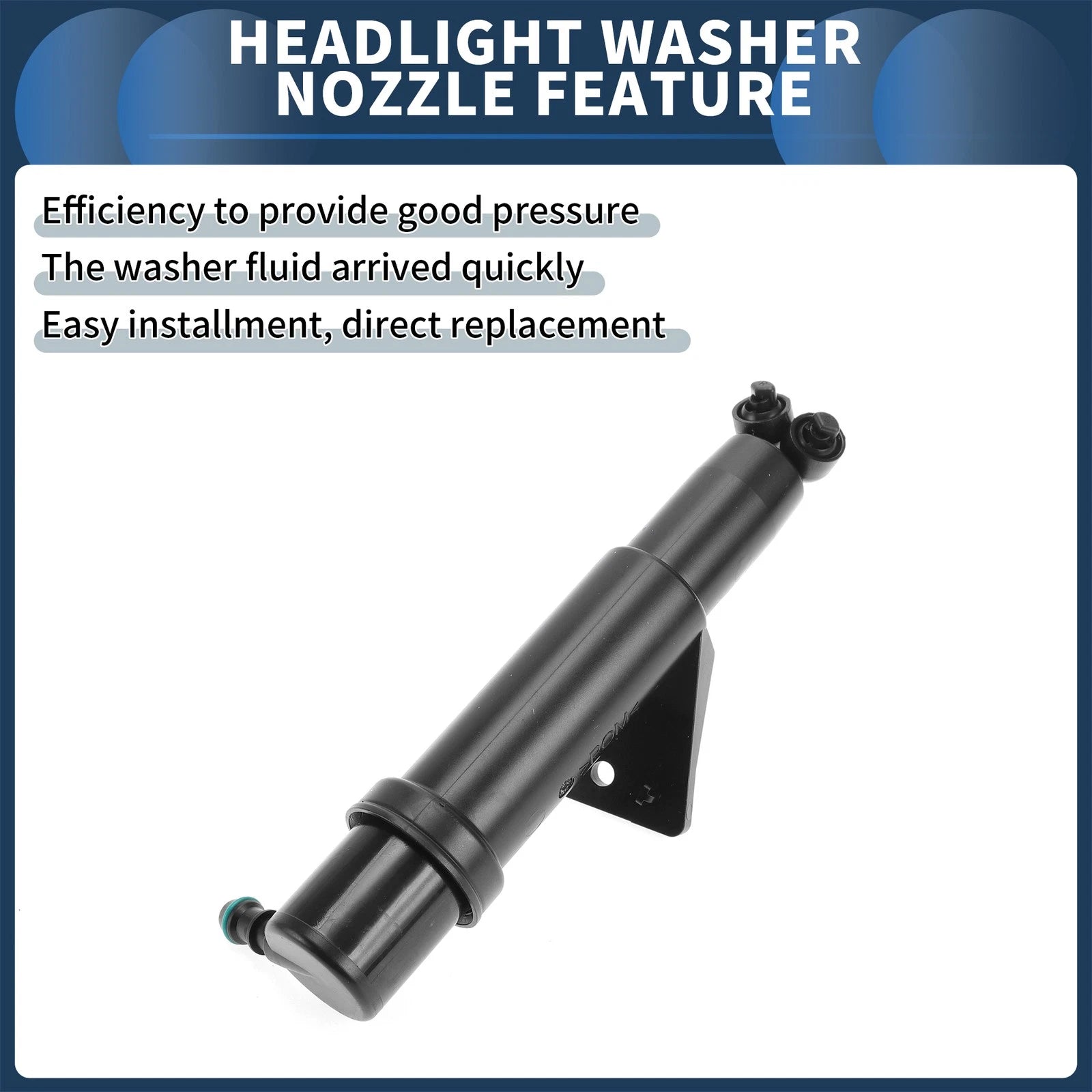 Front Driver Side Headlight Washer Nozzle for Mercedes-Benz R350 (2006–2013) No. 2518600547