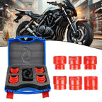 14Pcs / Motorcycle Fork Seal Driver with Easy Fit Adapters for Motorcycle