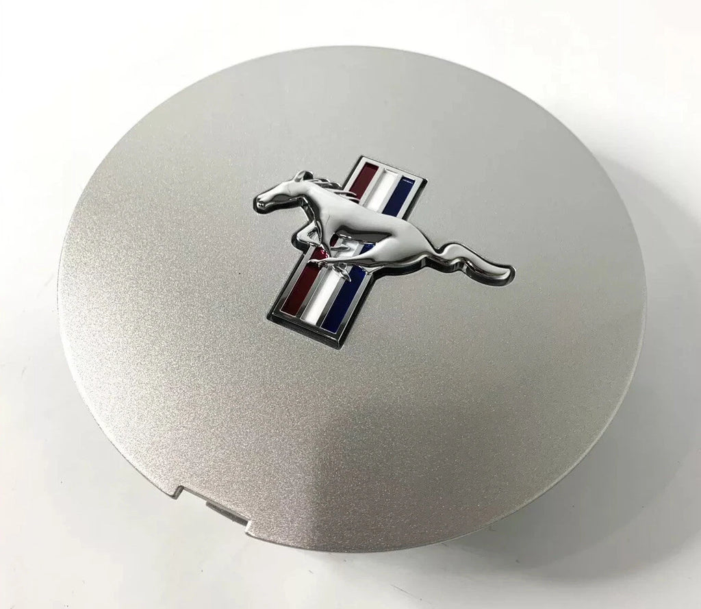 Wheel Center Hub Cap Replacement with Pony Logo for 1991-1993 Fox Body Mustang