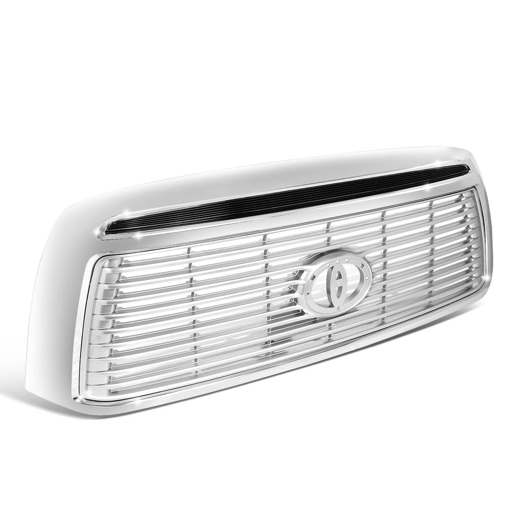 Front Grille for Toyota Tundra (2010–2013) - Chrome, Badge Slot