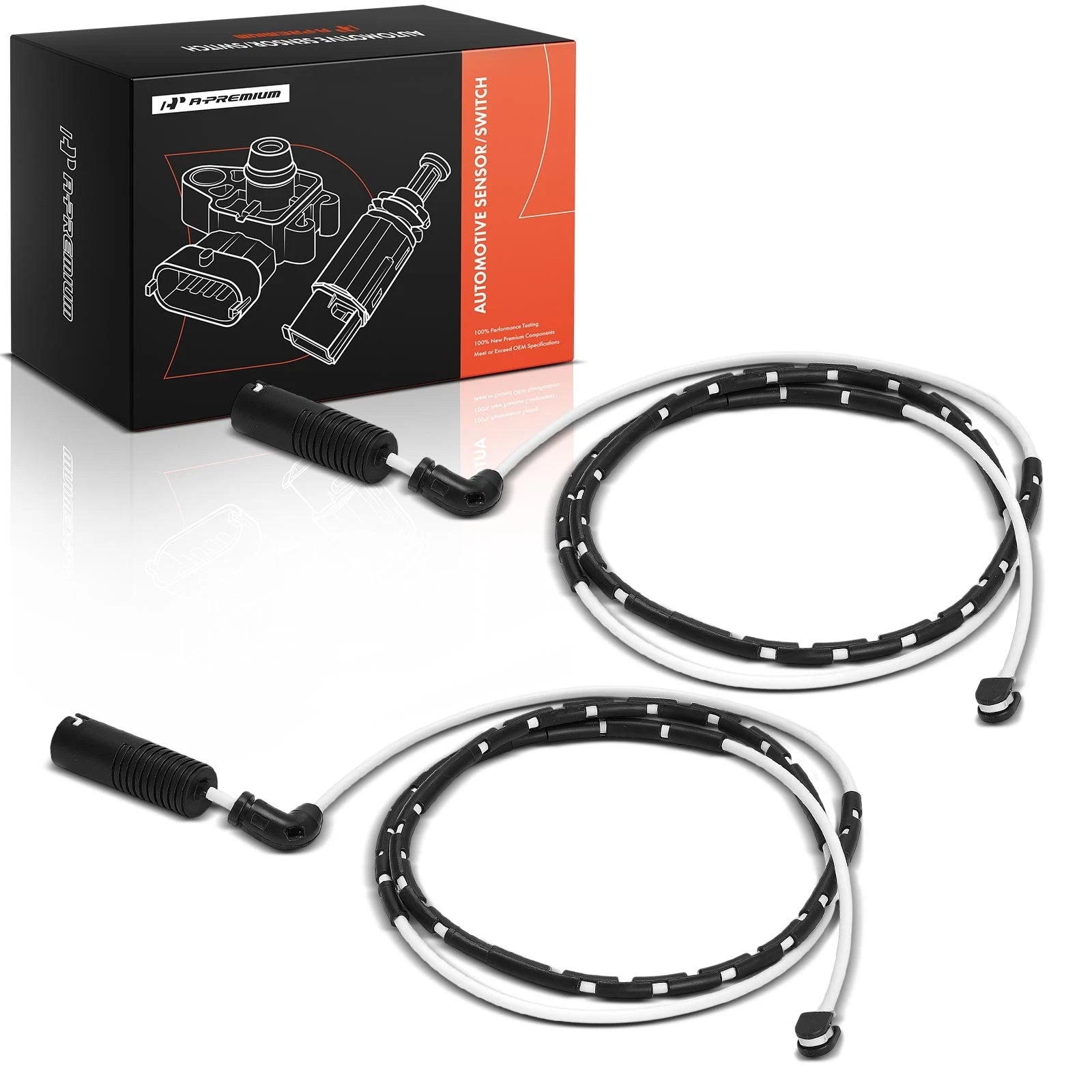 2X Rear Brake Pad Wear Sensor for BMW Z4 E85 E89 (2003–2008)