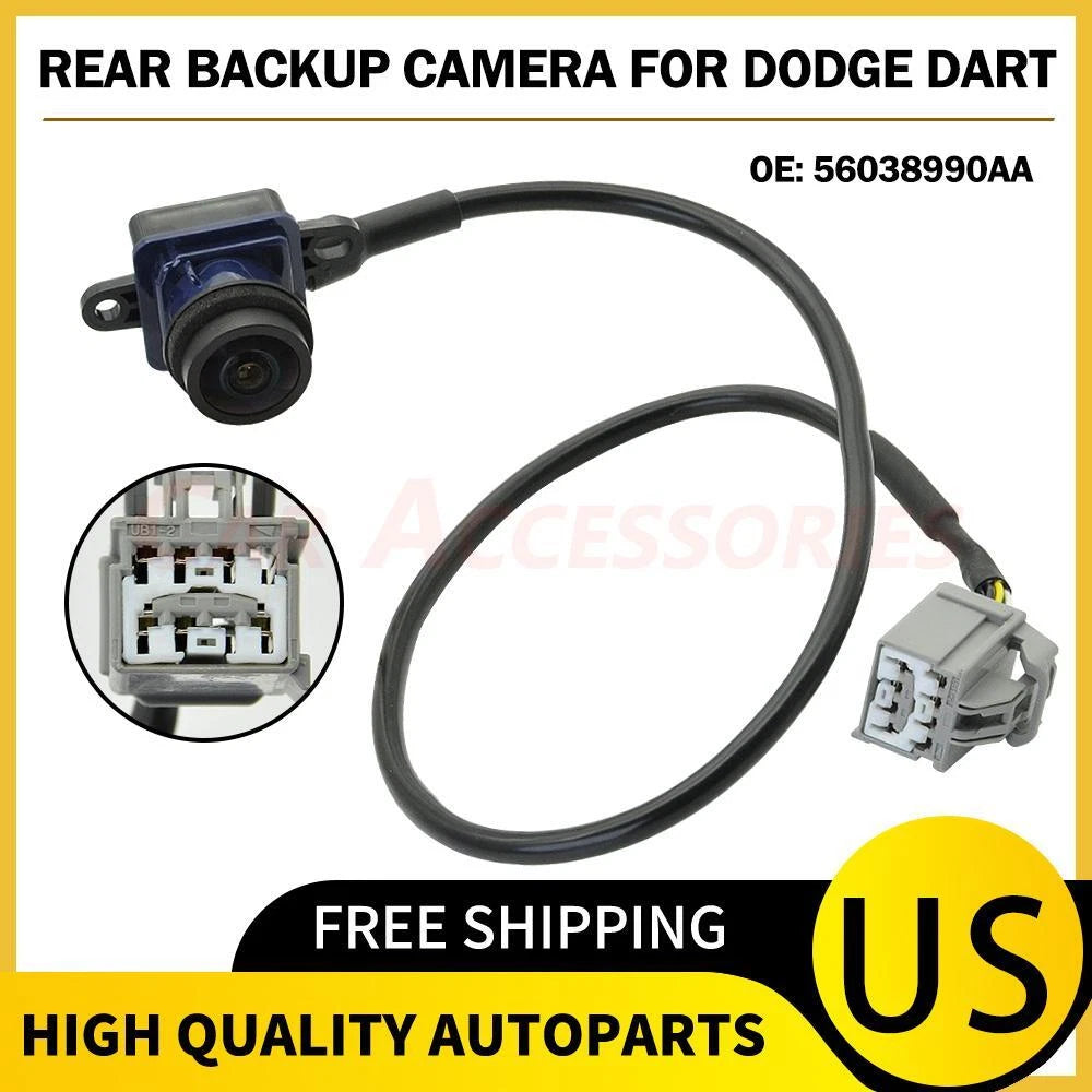 Backup Parking Rear View Camera for Dodge Dart (2013–2016) 56038990AA