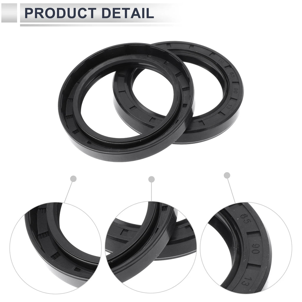 Set of 5 Oil Seal Rotary Shaft Seal for Various Models (65x90x13mm)