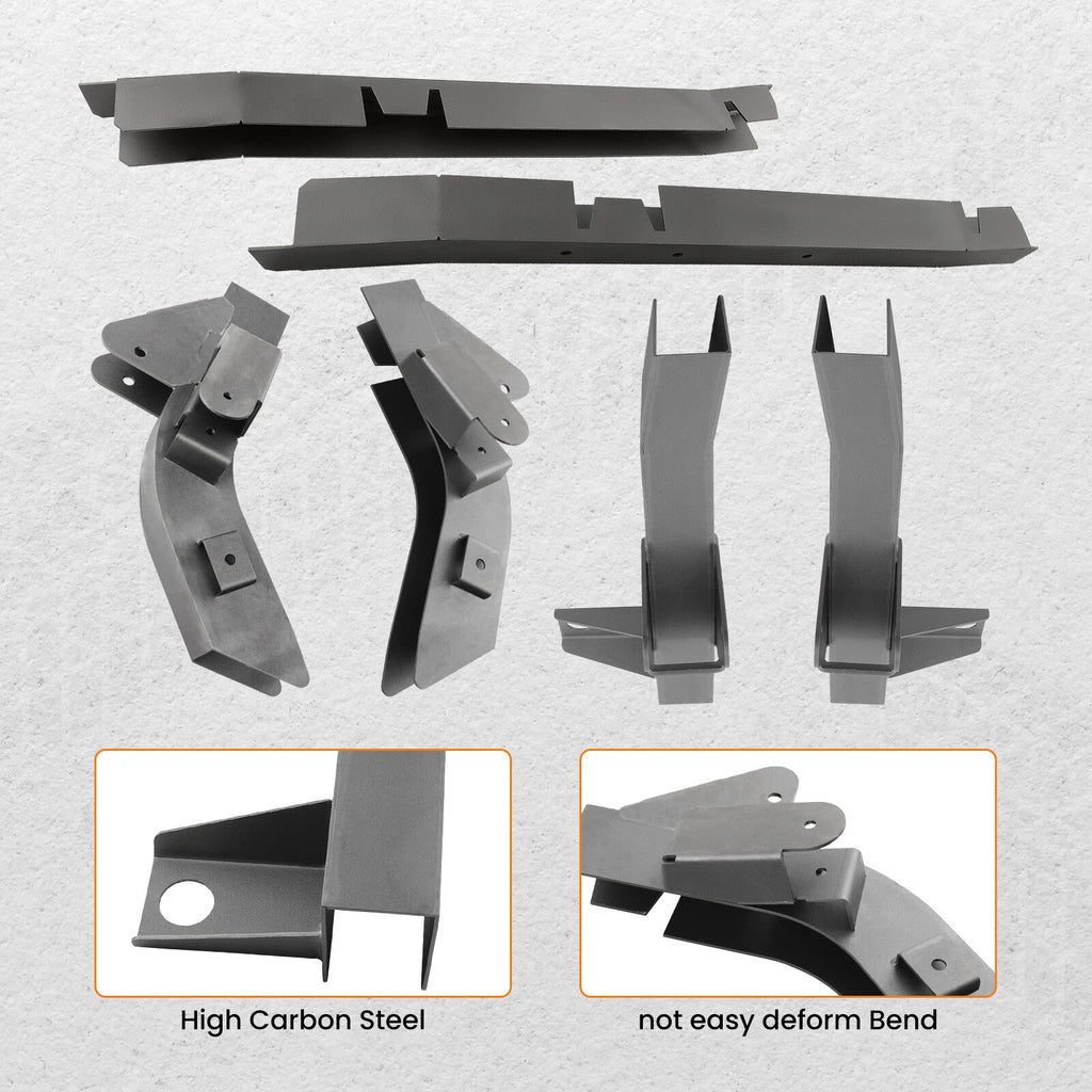 Trail Arm & Center Skid Plate for Jeep Wrangler TJ (1997–2002)