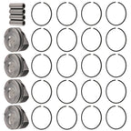 4X Engine Piston & Rings Kit for Hyundai Kia Accent Rio 1.6L (2012–2016)