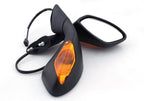 Pair Rear View Mirrors with Turn Signal for Aprilia RSV 1000 (2004–2008)