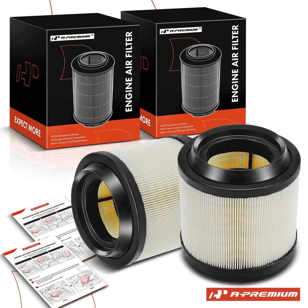 2X Engine Air Filter for Ford Ranger Bronco (2021–2024)