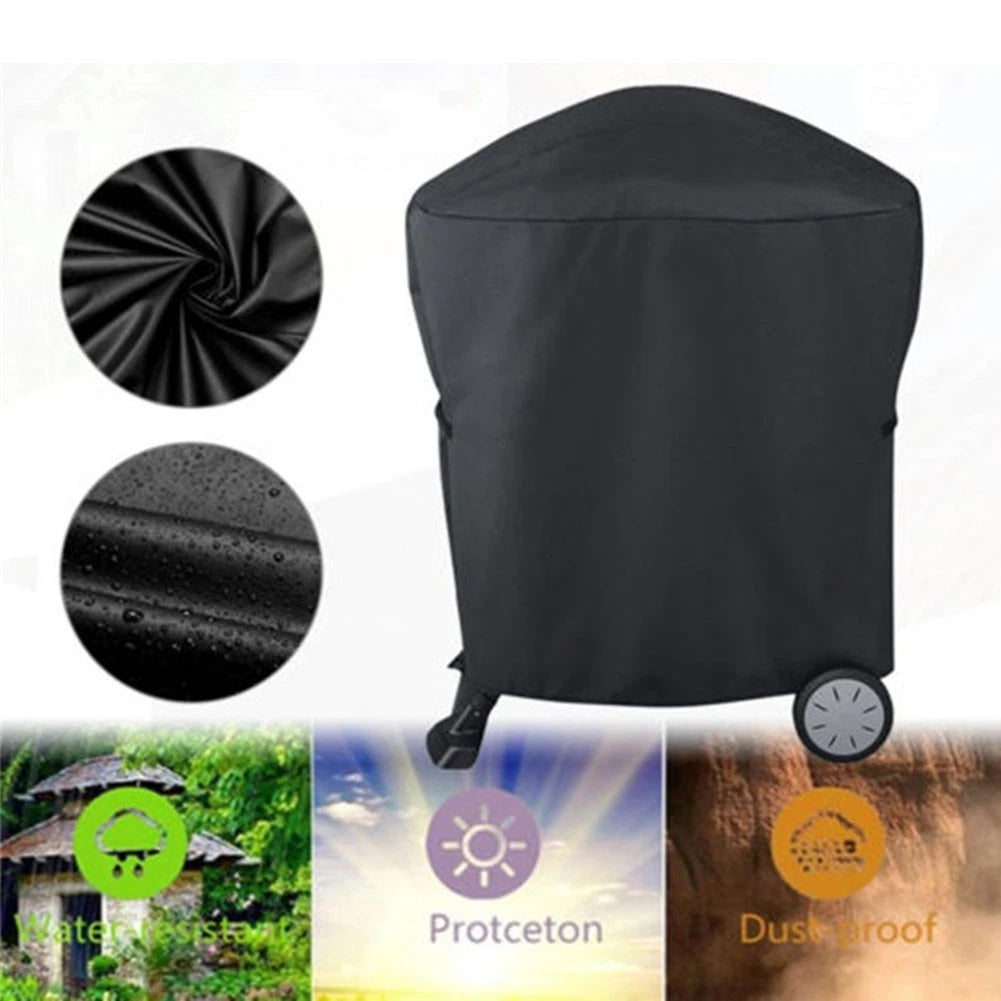 Grill Cover for Weber Q1000 Q2000 Series (210D Oxford Cloth, Waterproof)