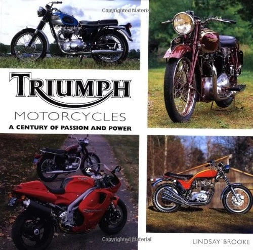 Triumph Motorcycles 2 Book Set for Motorcycle Enthusiasts