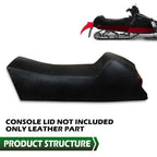 Seat Cover for Yamaha Exciter (1987–1993) Vinyl Black