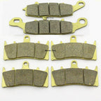 Front Rear Brake Pads for Kawasaki VN1500 VN1600 Vulcan Mean Streak (1996–2008)