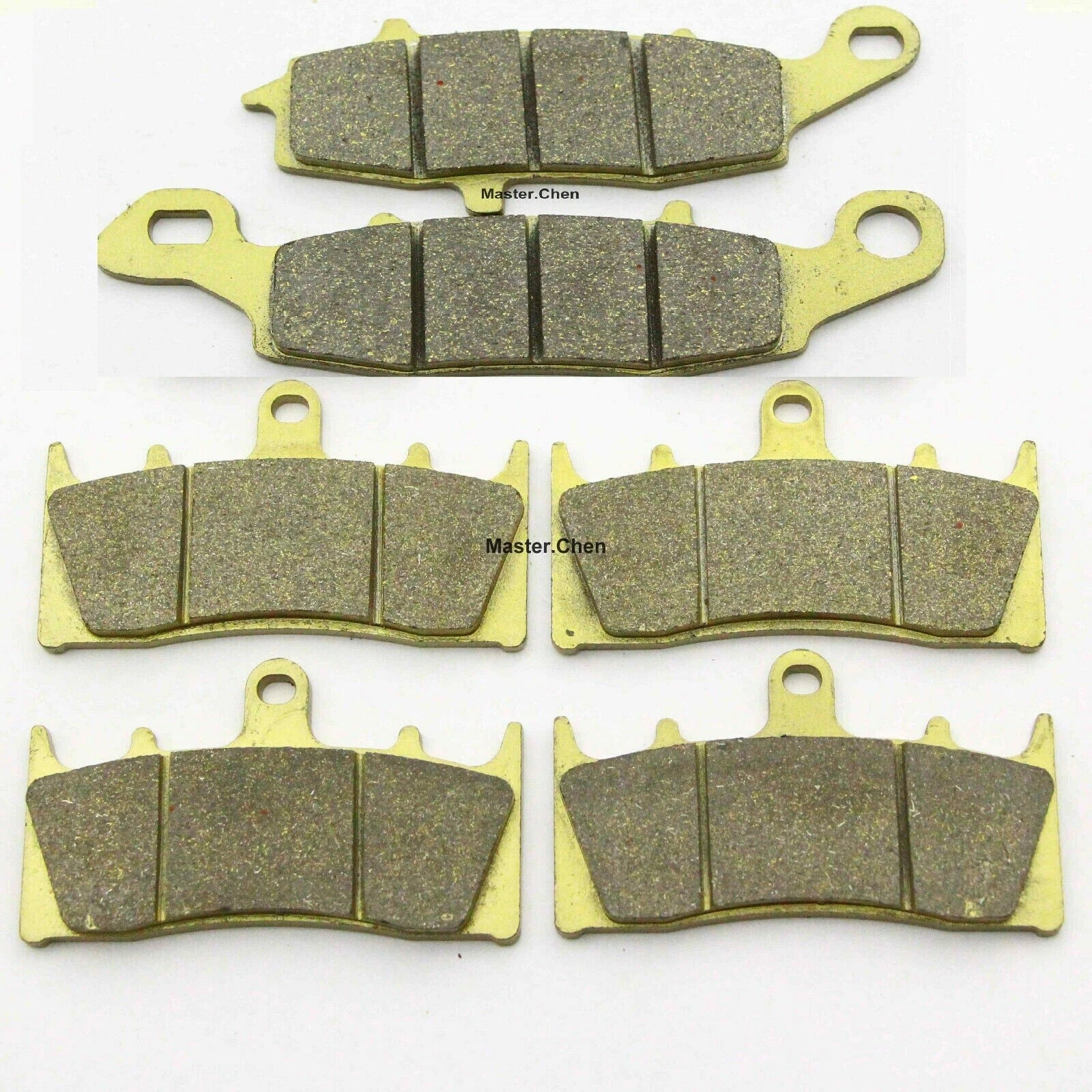Front Rear Brake Pads for Kawasaki VN1500 VN1600 Vulcan Mean Streak (1996–2008)