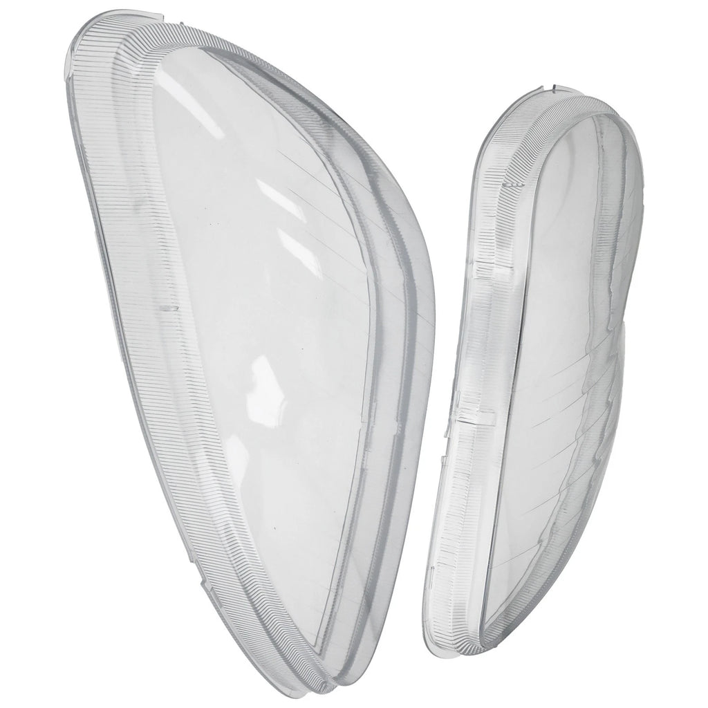 Set of 2 Headlight Lamp Lens Covers for Benz W220 S350 S400 (2003–2006)