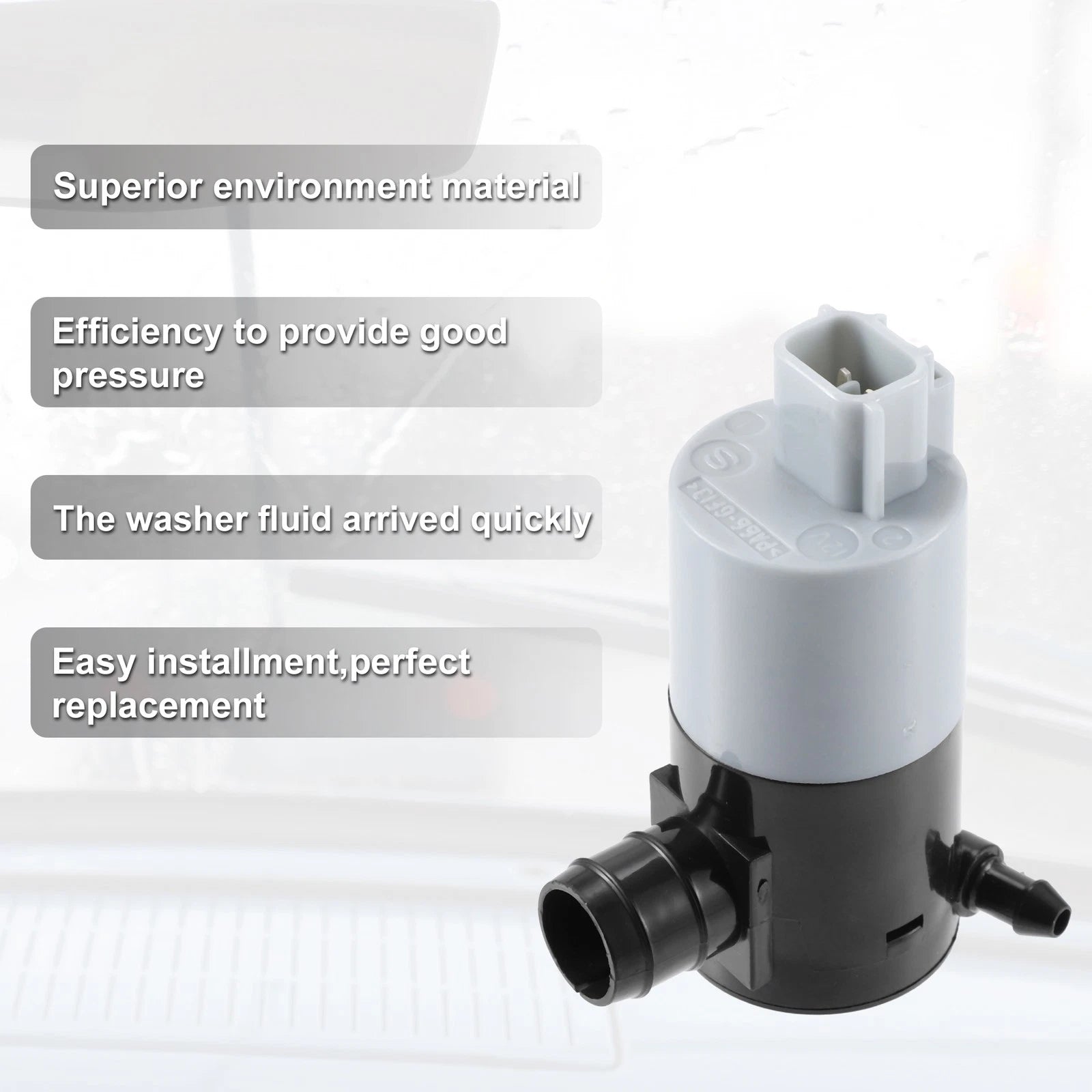 1 Pcs Windshield Washer Pump 85330-02030 for Toyota Corolla (2007–2013)