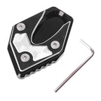 Aluminum Kickstand Side Stand Pad for Suzuki GSX250R (2017-2018) Black